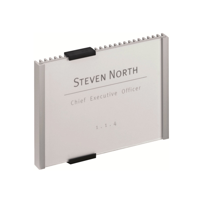 Durable INFO SIGN deurbordje, 210 x 148,5 mm, metallic zilver (480523)