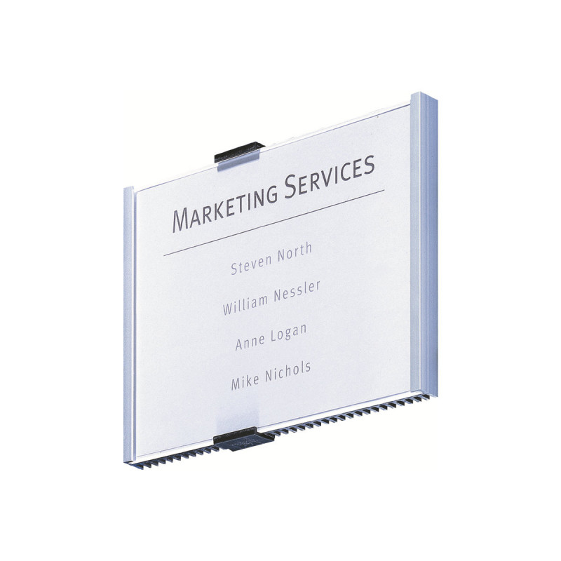 Durable INFO SIGN deurbordje, 210 x 148,5 mm, metallic zilver (480523)