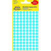 Avery Zweckform 3011 markeringsstickers, Ø 8 mm, blauw, 416 stk.