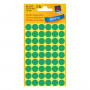 Avery Zweckform 3143 markeringsstickers, Ø 12 mm, groen, 270 stk.