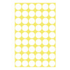 Avery Zweckform 3145 markeringsstickers, Ø 12 mm, wit, 270 stk.