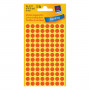 Avery Zweckform markeringsstickers 3177, lichtrood, Ø 8 mm, 416 stuks