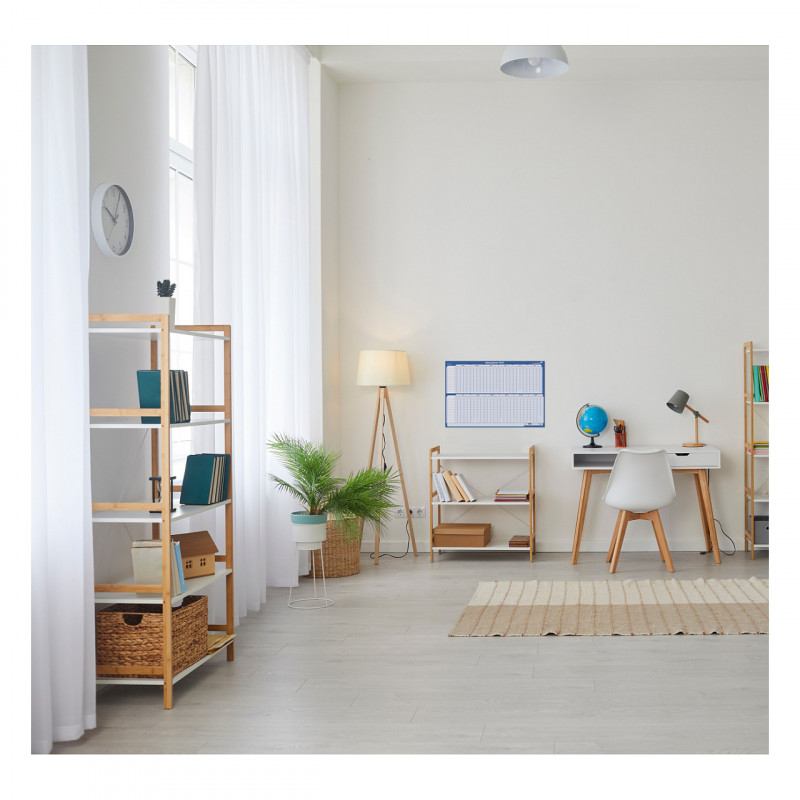 Legamaster projectjaarplanner, maandindeling, 90 x 60 cm