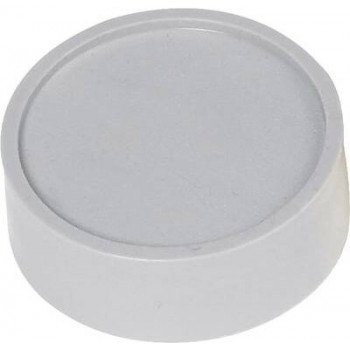 MAUL magneten grijs Ø 3,4 x 1,4 cm - 10 stuks