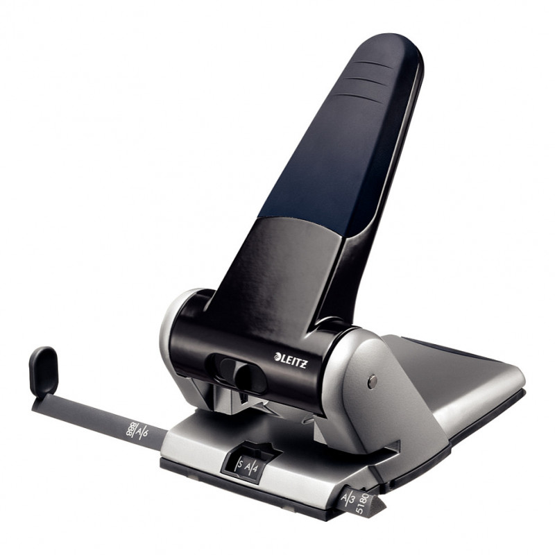 Leitz 5180 Archiefperforator, zwart