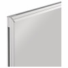magnetoplan whiteboard 90 x 60 cm, wit gelakt staal