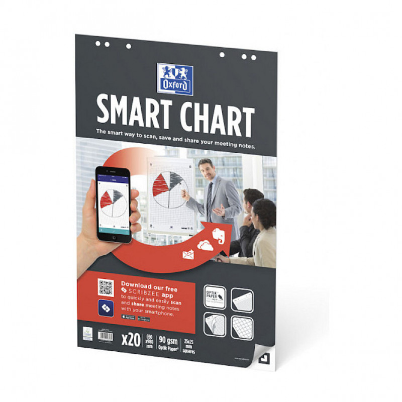 Oxford flipchartpapier, 90 g/m² (400096278)