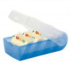 HAN Croco kaartenbak DIN A8 500 kaartjes blauw
