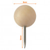 nobo prikbordpinnen, bruin, 40 stuks
