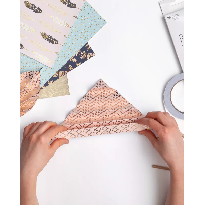 folia motiefpapierblok DIN A4, 165 g/m²
