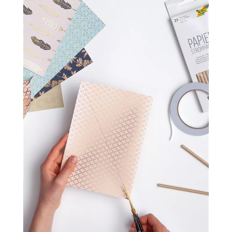 folia motiefpapierblok DIN A4, 165 g/m²