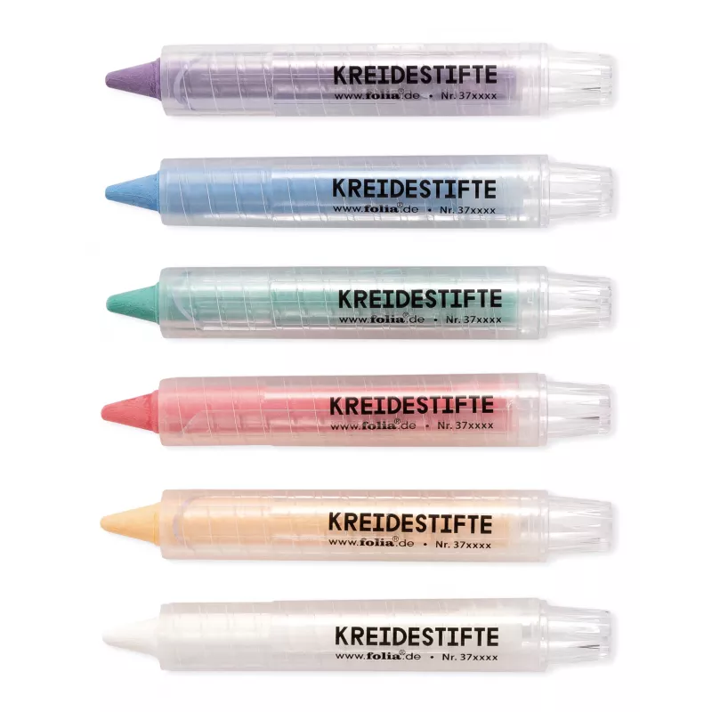 folia krijtstiften, diverse kleuren