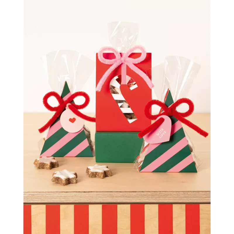 folia PP bodemzakjes SWEET CHRISTMAS