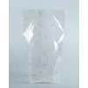 folia cellofaanzakje 14.0 x 23.0 cm transparant met gouddruk