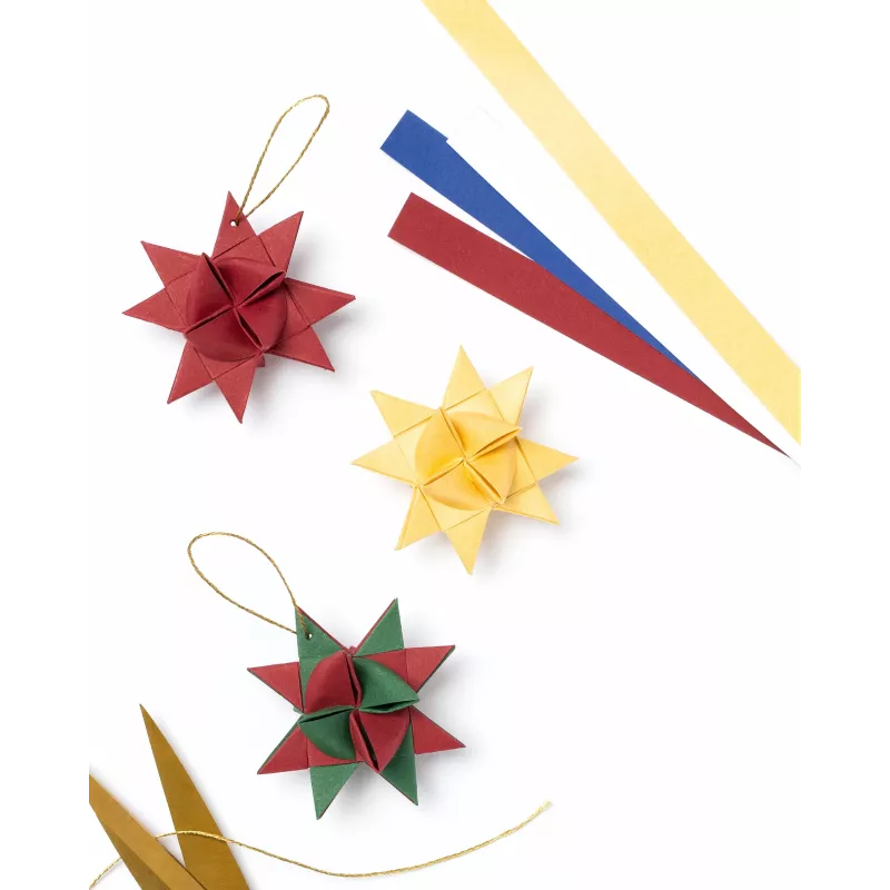 folia vouwpapier voor Fröbelsterren, mini, bonte mix