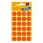 AVERY Zweckform markeringsstickers 3172, signaalrood, Ø 18 mm, 96 stuks