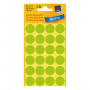 AVERY Zweckform markeringsstickers 3174, lichtgroen, Ø 18 mm, 96 stuks