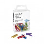 WEDO decoratieve kunststofclips, meerkleurig