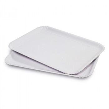 Guardini Easy Bake bakpapier serveerschalen, wit, 23 x 31 cm, 3-delige set