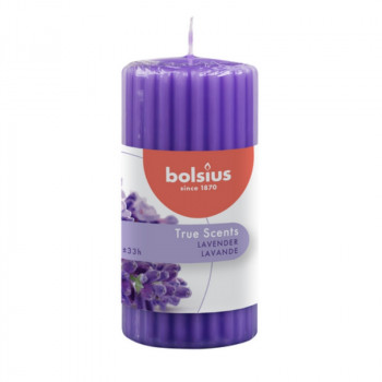 Bolsius True Scents geurkaars cilinder Ø58 x 120 mm, lavendel