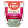 Bolsius Everyday geurkaars in glas Ø70 x 80 mm, Cherry Ice Cream