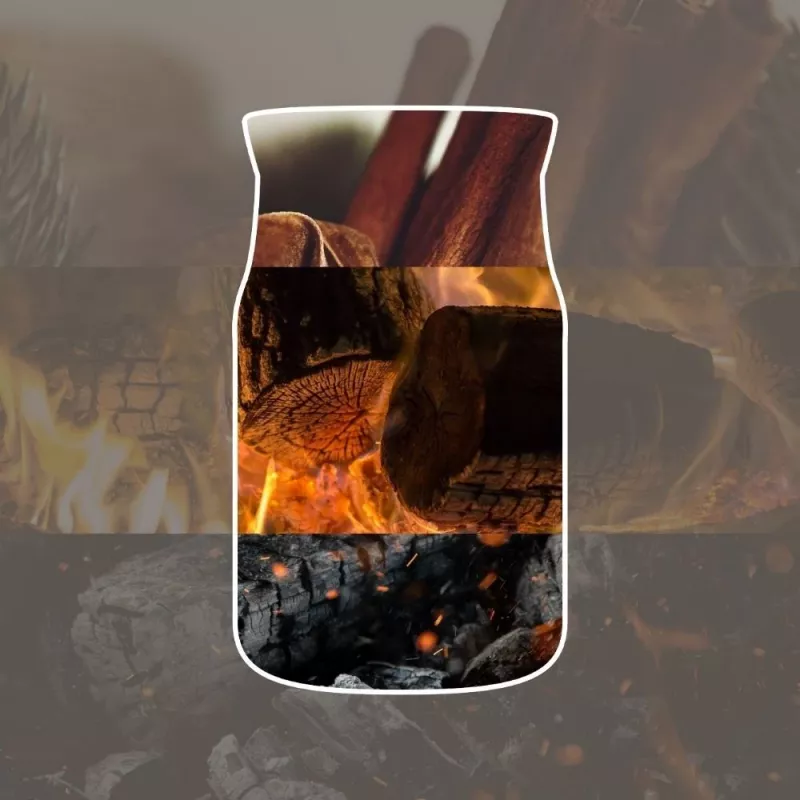 Yankee Candle Crackling Embers kaars, middel