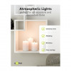 Goobay LED-echte waskaarsen, wit