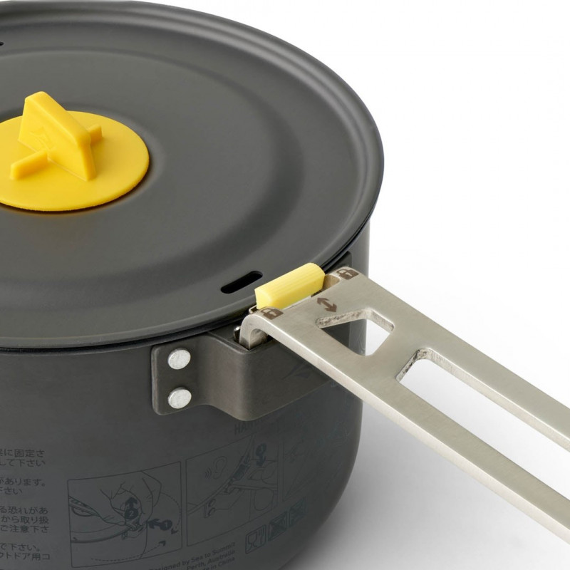 Sea To Summit Frontier Pot 1,3 L ultralichte campingkookpan