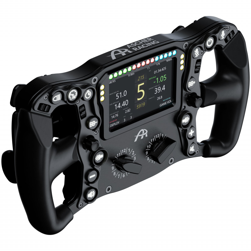 Ascher Racing Ultimate Black Edition sim-racing stuurwiel