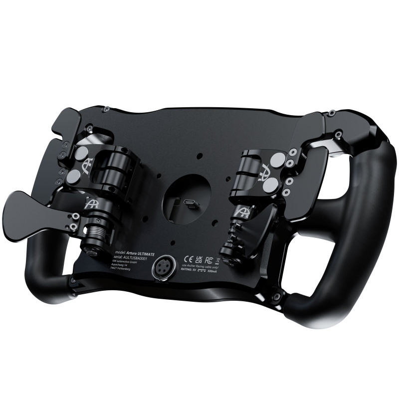 Ascher Racing Ultimate Black Edition sim-racing stuurwiel
