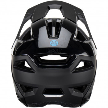 Leatt MTB Enduro 3.0 V23 3-in-1 fietshelm met afneembare kinbeugel, Stealth, S