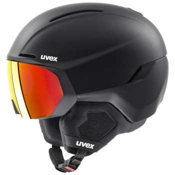 UVEX Horizon CV skihelm, zwart, 55-59 cm (56/6/341/10)