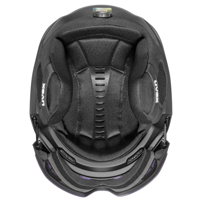 UVEX Horizon CV skihelm, zwart, 55-59 cm (56/6/341/10)