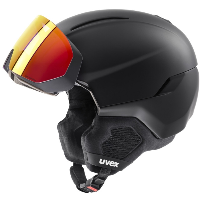 UVEX Horizon CV skihelm, zwart, 55-59 cm (56/6/341/10)