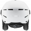 UVEX Instinct Visor skihelm, zwart/wit, 53-55 cm (56/6/260/50)