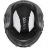 UVEX Instinct Visor skihelm, zwart/wit, 53-55 cm (56/6/260/50)