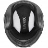 UVEX Instinct Visor skihelm, zwart/wit, 56-58 cm (56/6/260/50)