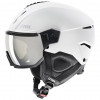 UVEX Instinct Visor skihelm, zwart/wit, 56-58 cm (56/6/260/50)