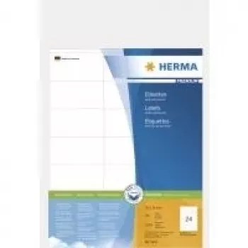 HERMA SuperPrint - zelfklevende etiketten - wit - 36 x 70 mm - 500 stuks
