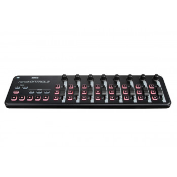 Korg nanoKONTROL2 USB-MIDI-controller, zwart