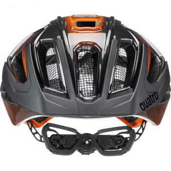 UVEX Quatro fietshelm 52-57, oranje/titanium