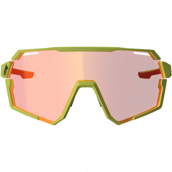 LEATT RideViz Pro Iriz Cryztal fietsbril, neongeel