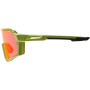 LEATT RideViz Pro Iriz Cryztal fietsbril, klein, neongeel