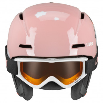 UVEX Viti kinderskihelm-set 46-50, roze