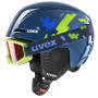UVEX Viti set kinderskihelm, blauw, 46-50 (56/S/317/11)