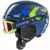 UVEX Viti set kinderskihelm, blauw, 46-50 (56/S/317/11)