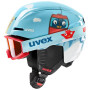 UVEX Viti set kinderskihelm, blauw, 46-50 (56/S/317/10)
