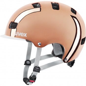 UVEX HLMT 5 Bike Pro fietshelm, bruin, 55-58