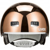 UVEX HLMT 5 Bike Pro fietshelm, bruin, 55-58