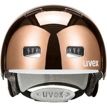 UVEX HLMT 5 Bike Pro fietshelm, bruin, 55-58